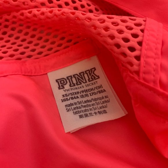 Victoria's Secret Pink pink full zip Windbreaker - Picture 4 of 4